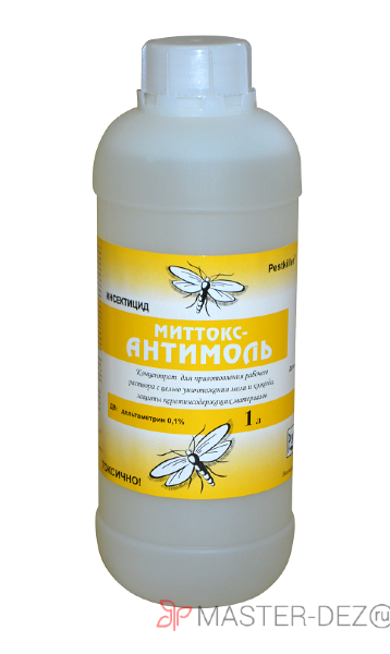 Миттокс-Антимоль 1л от моли и кожееда